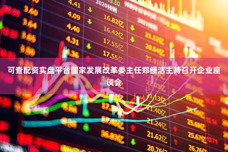 可查配资实盘平台国家发展改革委主任郑栅洁主持召开企业座谈会